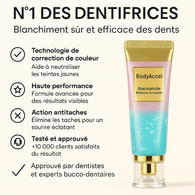 BodyAccel™ – Denti più bianchi in 7 giorni