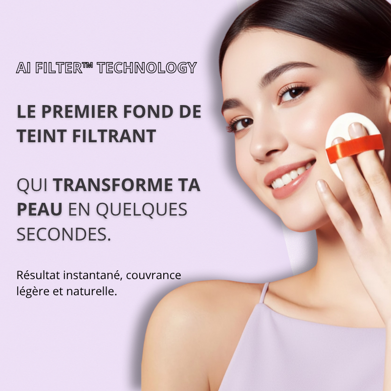 Fond de teint Filtre intelligent – peau lissée en quelques secondes