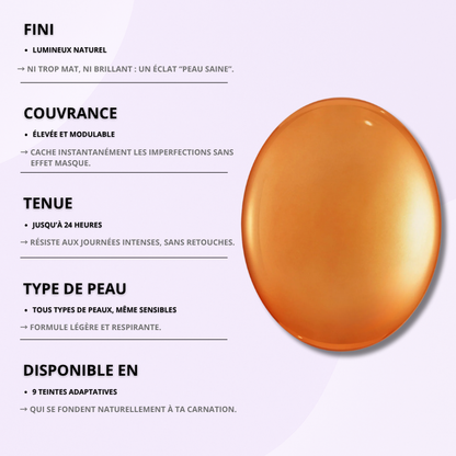 Fond de teint Filtre intelligent – peau lissée en quelques secondes